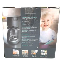 Bild von Tommee Tippee Quick Cook Dampfgarer Mixer Babykost Schwarz Gesundes Essen Babysienie