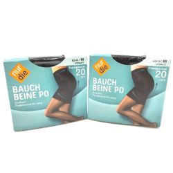 Bild von Nur Die Damen Bauch benen billen pantys 2 Strumpfhose Schwarz Tights 40 bis 44 EU 36 19