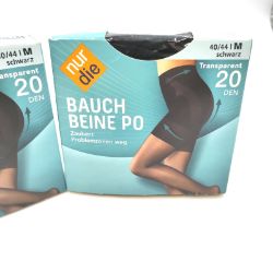 Bild von Nur Die Damen Bauch benen billen pantys 2 Strumpfhose Schwarz Tights 40 bis 44 EU 36 19