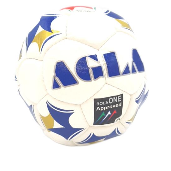 Bild von Agla Bola One Pallone Fußball Team Racket BiancoBlu Unisex Adulto