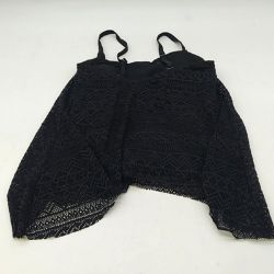 Bild von BLENCOT Damen Tankini Badeanzug Rundhalsausschnitt Rüsche Größe 26-46 Bademode Schwimmanzug