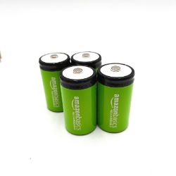 Bild von Amazon Basics Wiederaufladbare Batterien D Cell 10000 mAh 4er Pack Visuell HQ