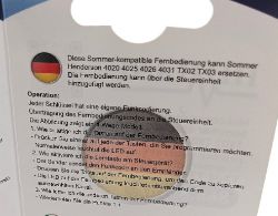 Bild von HD-Line Sommer A/V Universal Tor-Fernbedienung kompatibel Toröffner Sommer A V