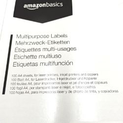 Bild von Amazon Basics Multifunktionsetiketten 99.1mm x 38.1mm Office Aufkleber Lot