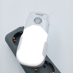 Bild von VELAMP Night Guard Automatik Notfall Taschenlampe LED Leuchtfunktion Taschenlampe Guardlicht