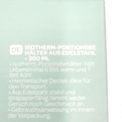 Bild von Isotherm Aufbewahrungsbehälter Kindermahlzeiten Doppelwandig 300ml Licht Nebel Luftdicht; Baby E