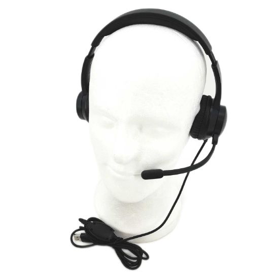 Bild von Roha Professional USB Kopfhörer On-Ear Soft Mikrofon Over-Ear Schwarz