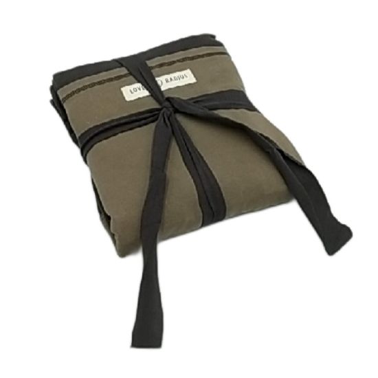 Bild von Je Porte Mon Bébé Anthracite Olive Grün Babytrage Pocket Tragehilfe Canopy