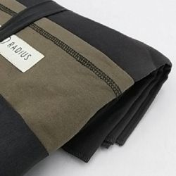 Bild von Je Porte Mon Bébé Anthracite Olive Grün Babytrage Pocket Tragehilfe Canopy