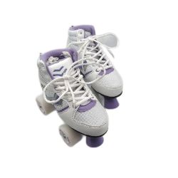 Bild von FILA SKATES Verve Roller Quad Femme Blanc Violet 35 für Damen