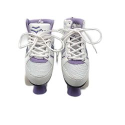 Bild von FILA SKATES Verve Roller Quad Femme Blanc Violet 35 für Damen