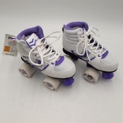 Bild von FILA SKATES Verve Roller Quad Femme Blanc Violet 35 für Damen