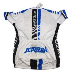 Bild von JEPOZRA Fahrradbekleidung Set Trikot Radtrikot Kurzarm MTB Herren Shirt und Fahrradhose Sommer