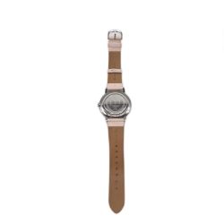 Bild von Tommy Hilfiger Damen Analog Quarz Uhr Leder Armband Blau Elegant