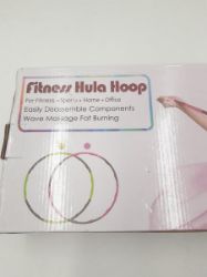 Bild von MPIO Hula Reifen Fitness Sport 8 abnehmbare Teile Breitenverstellung Hoola Hoop 12 kg Erwachsene Mini Maßband, 230625