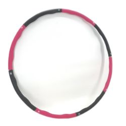 Bild von MPIO Hula Reifen Fitness Sport 8 abnehmbare Teile Breitenverstellung Hoola Hoop 12 kg Erwachsene Mini Maßband, 230625