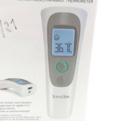 Bild von Terraillon Infrarot Thermometer Messgerät Kopf Temperatur Raum Küche