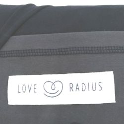 Bild von Love Radius Tragetuch Anthrazit Schwarz L'Original JPMBB Kuschelig;Wickeln;Babybindung